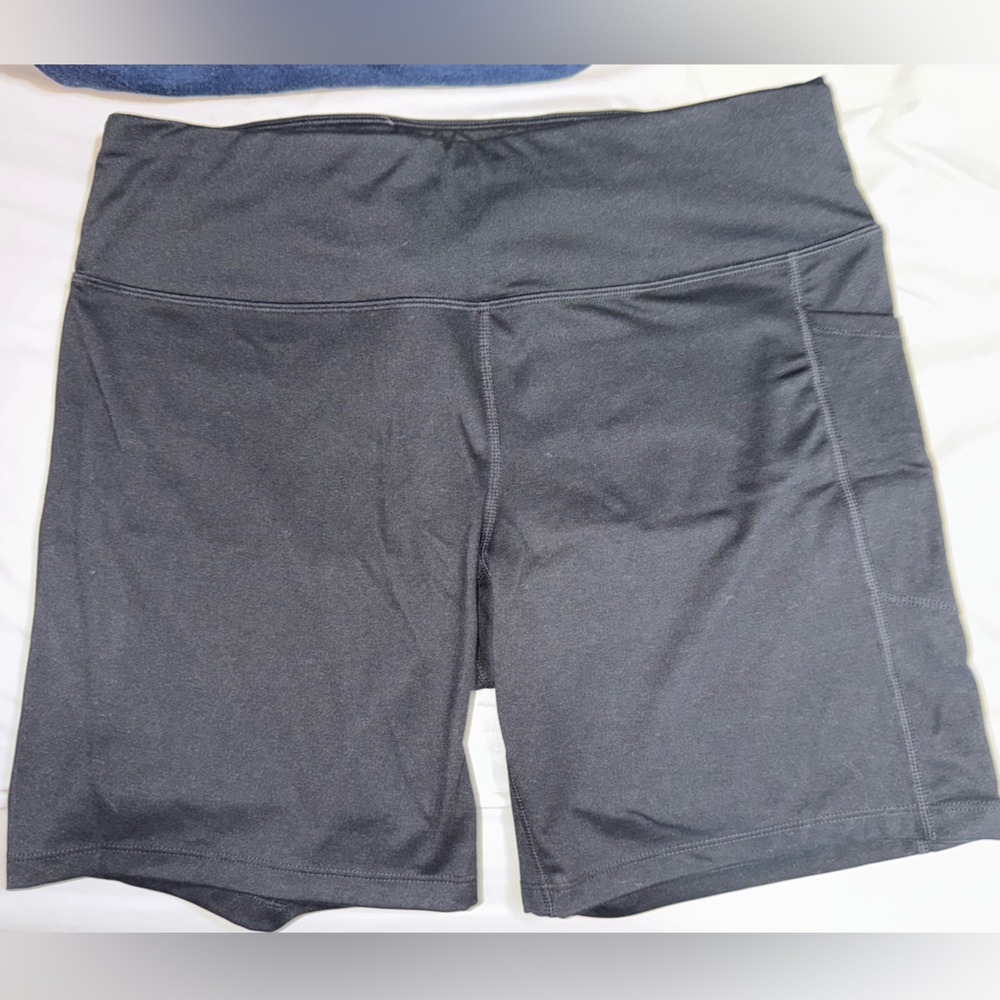 DNKY Women's Black bike Shorts